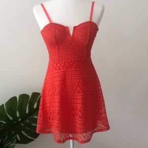 MATERIAL GIRL Midi Sun Dress XS